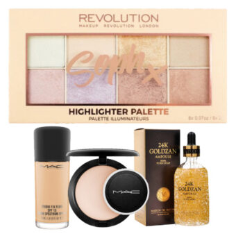 DL251 Revolution Highlighter MAC Foundation Powder 24k Ampoule