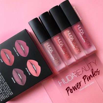 DL257 Huda Perfume Lipgloss Highlighter Eyeshadow - Image 3