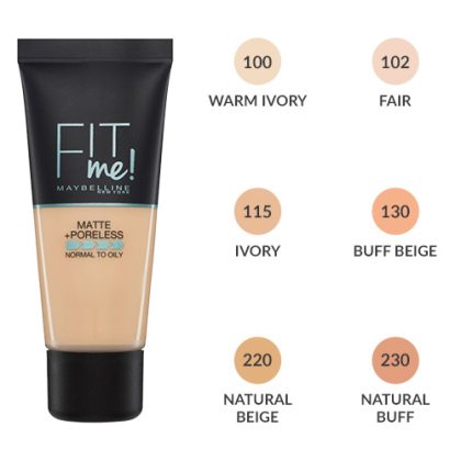 DL272 Maybelline Fitme Concealer Powder Foundation Chubby Brush - Image 2