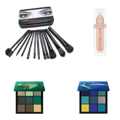 DL289 Huda Brushes Highlighter Eyeshadows