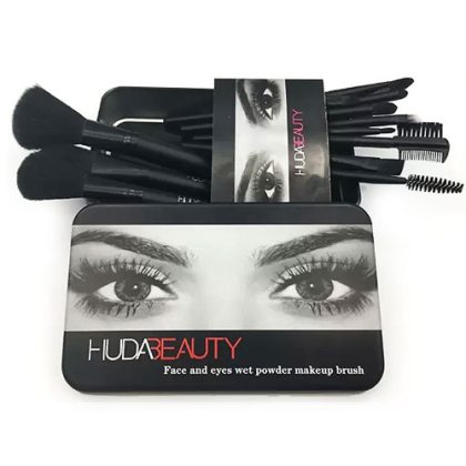 DL289 Huda Brushes Highlighter Eyeshadows - Image 2