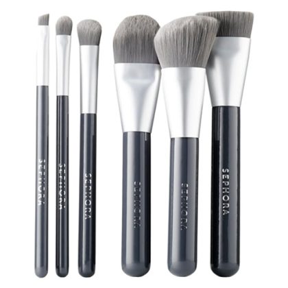 Sephora Deluxe Charcoal Antibacterial Brush Set - Image 2